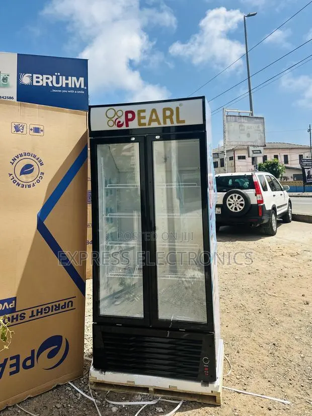 Lovely Double Door Display Fridge PVC-622 500L · Photo 1