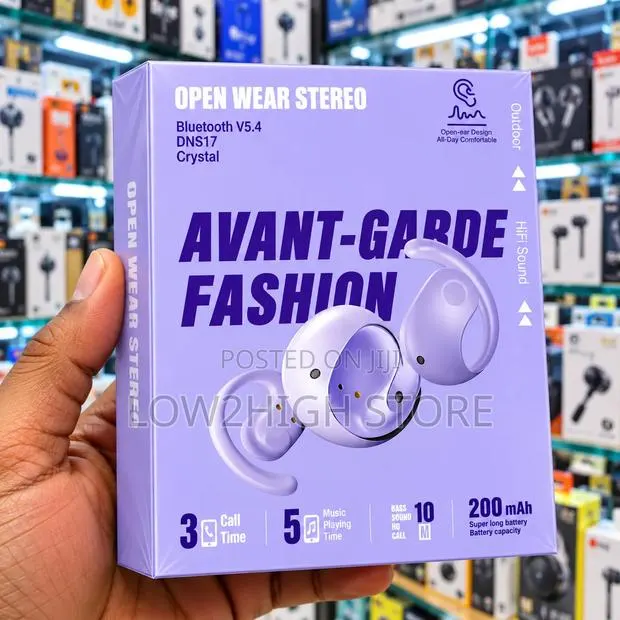 Avant-Garde OWS T2 / DNS17 Open-Ear
Bluetooth Earbuds - Low2High · Photo 1