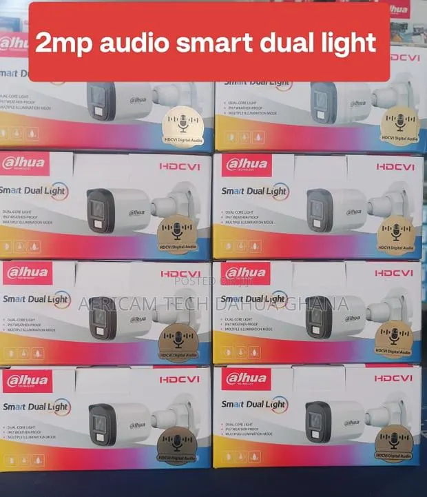 Dahua 2mp Analog Bullet Smart Dual Light Audio · Photo 1
