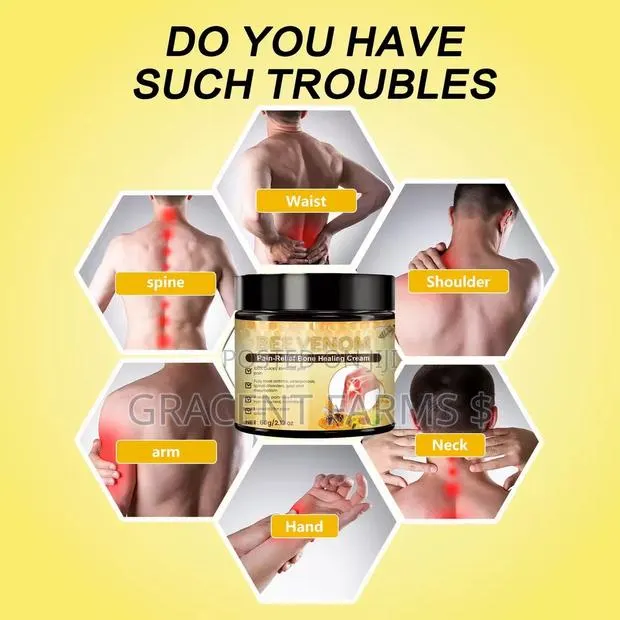 Bee Venom Pain Relief Bone Healing Cream - Yellow Label- 60g · Photo 5