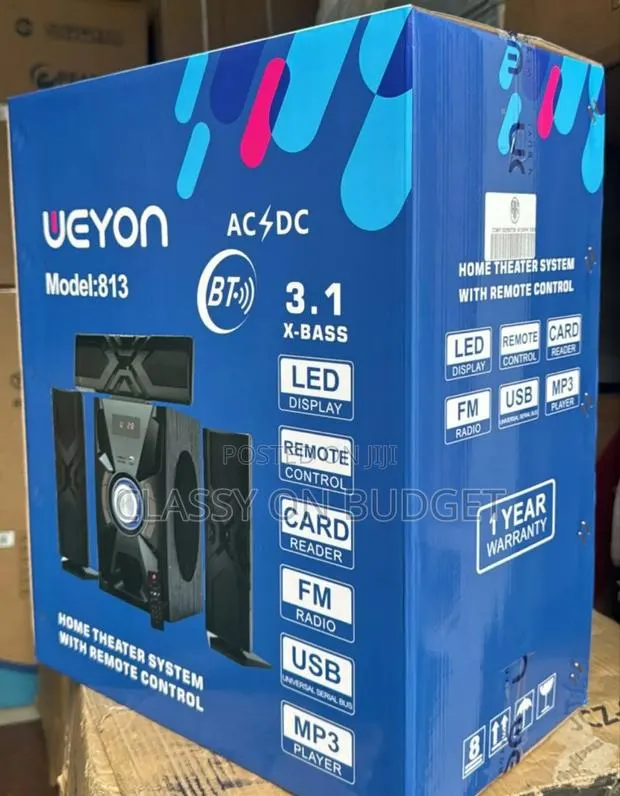 Home Theatre System With Remote Control · Photo 1