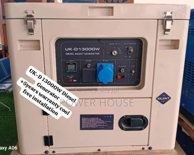 Name of the House Uk Diesel Generator 10kva Silent Uk Diesel Generator · Photo 1