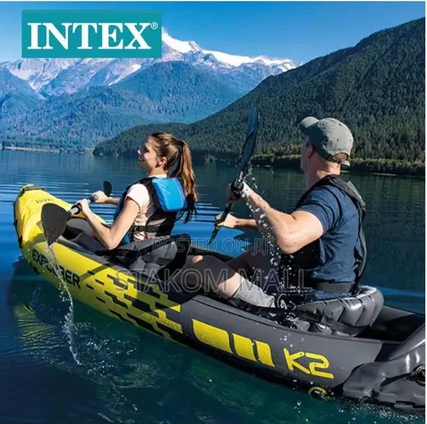 Intex Two Persons Inflatable Boat/ Canoe Kayak · Photo 4