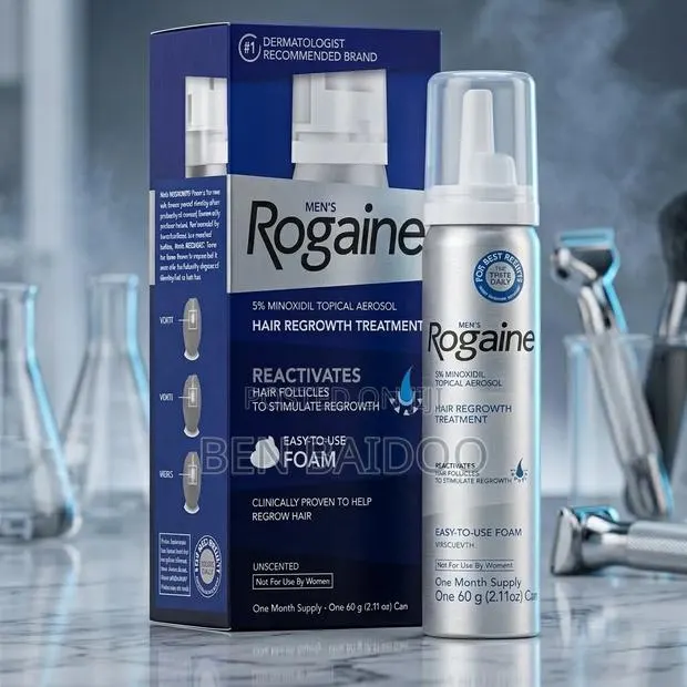 Rogaine Foam Max Hair Growth Results · Photo 1