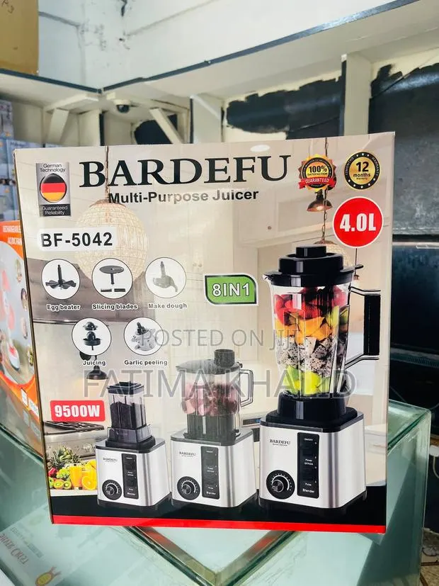 BARDEFU Multi-Purpose Juicer 8in1 · Photo 1