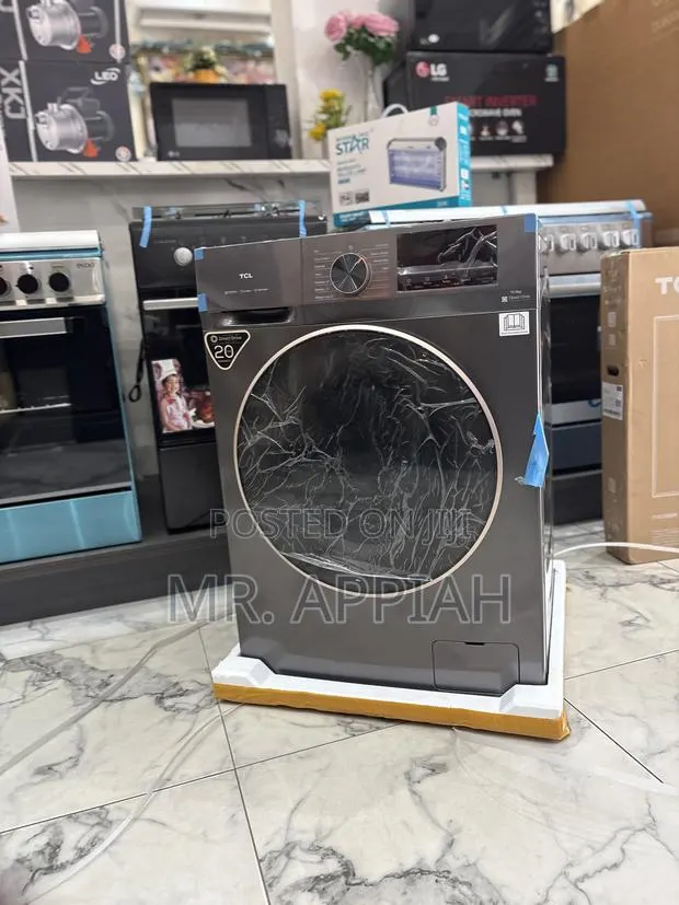 Unique TCL Front Load Full Automatic Wash Dry(10kg)Gray · Photo 1