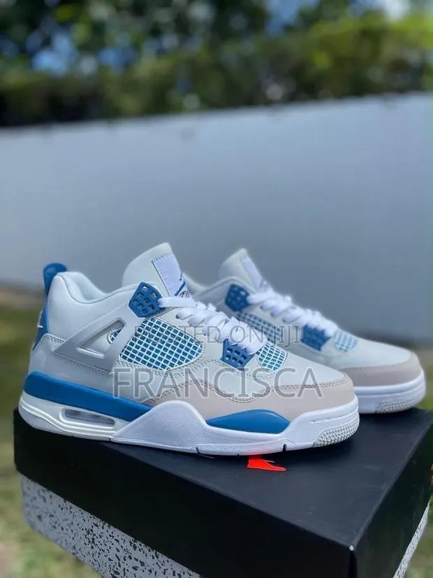 Stylish Jordan 4-Style Sneakers – Unisex · Photo 1