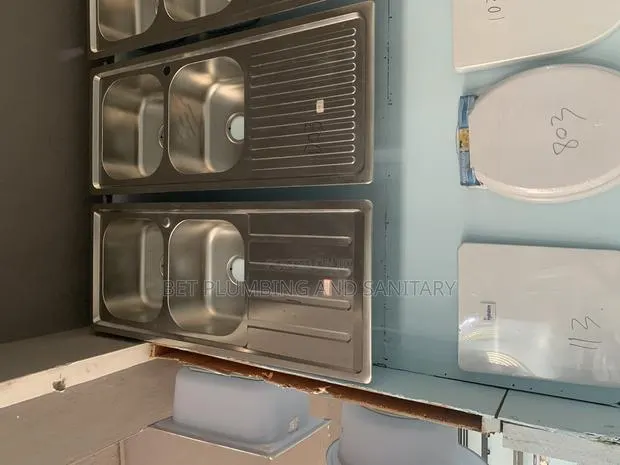 2bowl 1arm Block and Cabinet Sink Complete_kitchen Sink_block · Photo 1