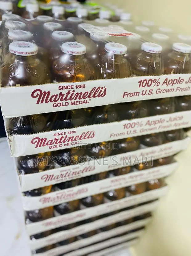 Martinelli's Glass Bottle 100% Apple Juice Pack of 24 · Photo 1