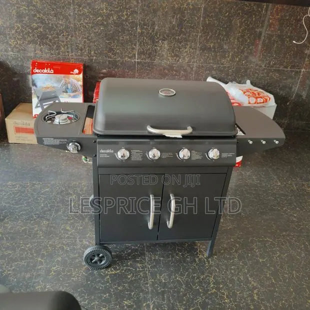 Exclusive Price Cut on Our Solid 4 Burner Gas BBQ Decakila Grill Stand · Photo 1
