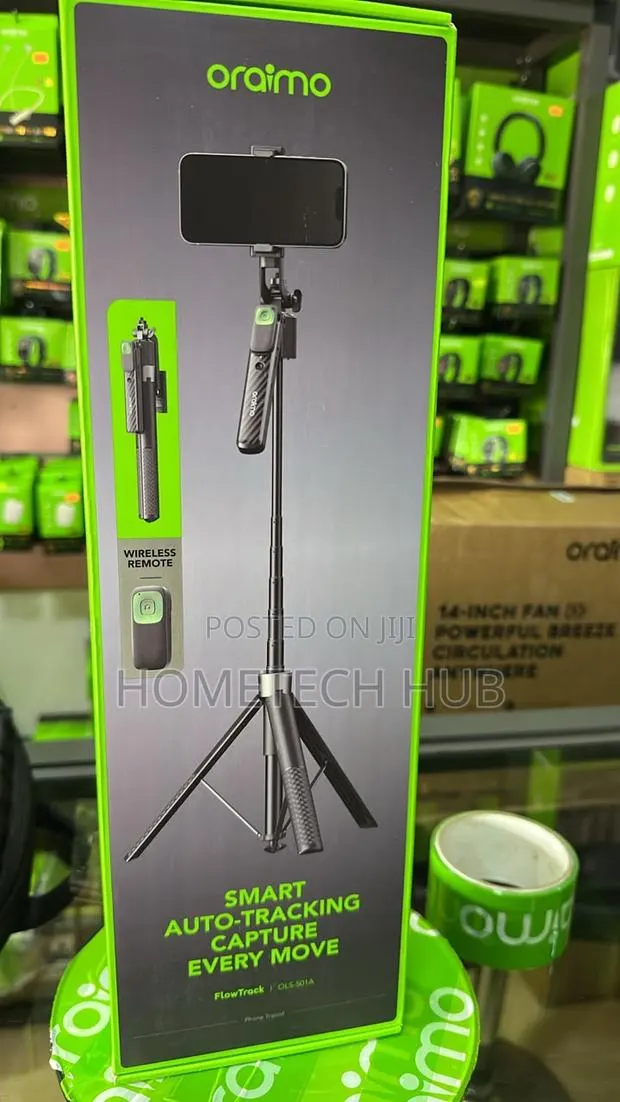 Oraimo Flowtrack Gesture Fae Tracking Selfie Stick · Photo 1