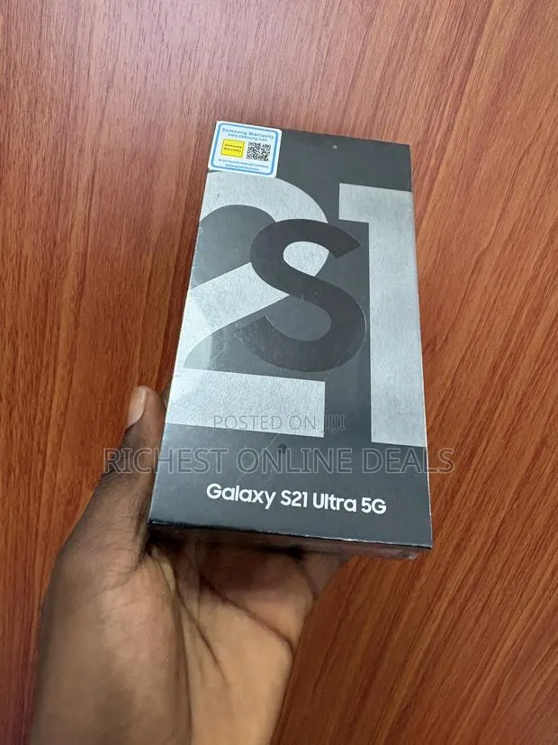 New Samsung Galaxy S21 Ultra 5G 128 GB Gray · Photo 1