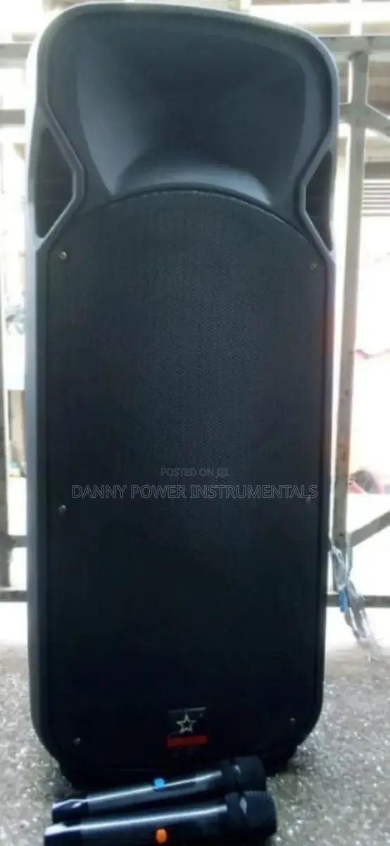 P A System With 15"Double Speaker · Photo 1