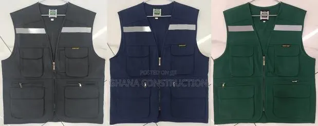 Safety Company Camera Media Vest Jacket Black Safety Reflective Vest · Photo 1