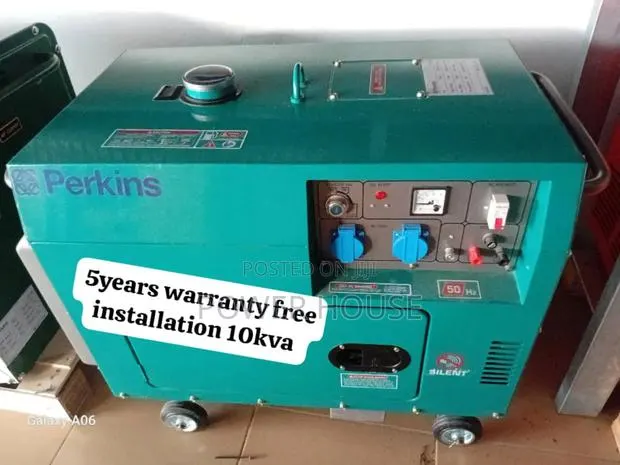Bravo Volt 10kva 13000watts Diesel Generator Perkins · Photo 1
