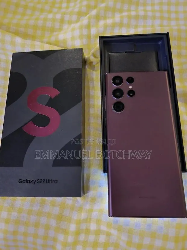 New Samsung Galaxy S22 Ultra 256 GB Pink · Photo 1