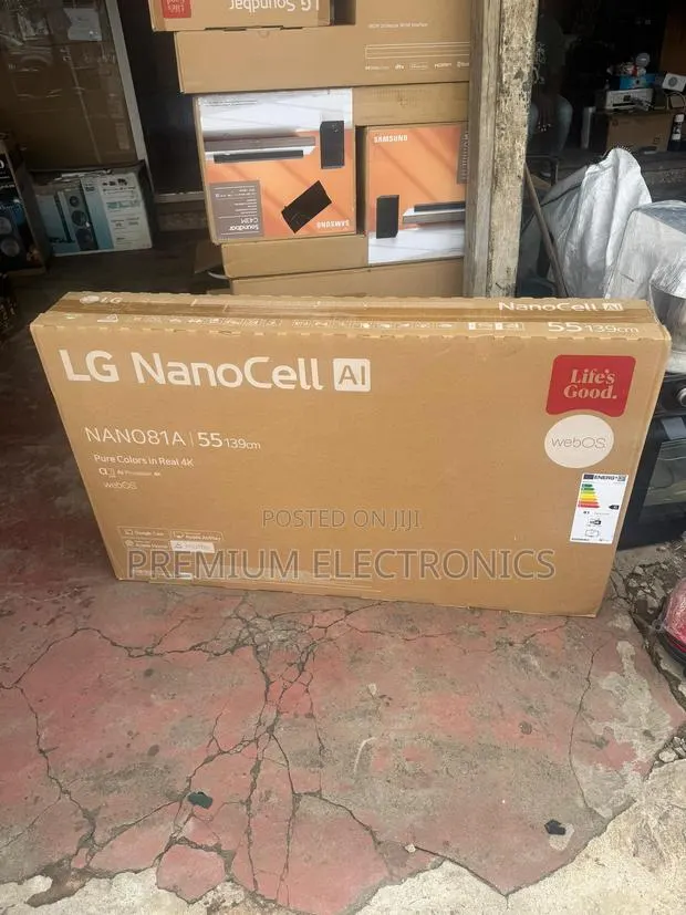 LG 55" Webos Ai Nanocell Ai Nano81 Smart TV 2025 Ai Magic Remote · Photo 1