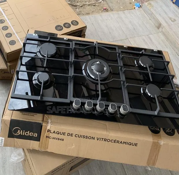 Just Purchase Built-in Midea 5 Burner Gas Hob - 90cm (90GQ095) · Photo 1