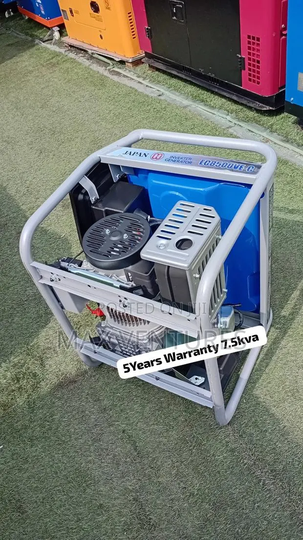 Brand New Ecoolmax 7.5kVA Silent Petrol Generator 7.5kva · Photo 1