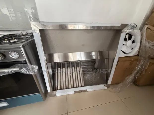 Commercial Stainless Steel Hood Exhaust 100cm · Photo 1