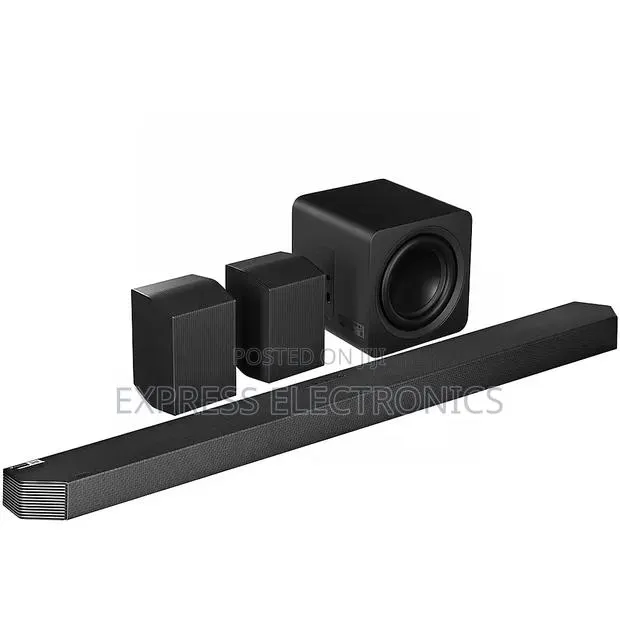 Hot Deals Samsung - Soundbar Hw-Q930f Rear Speaker - Titan Black · Photo 1