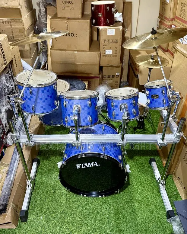 Tama Imperial Star 7pcs Drum Set · Photo 1