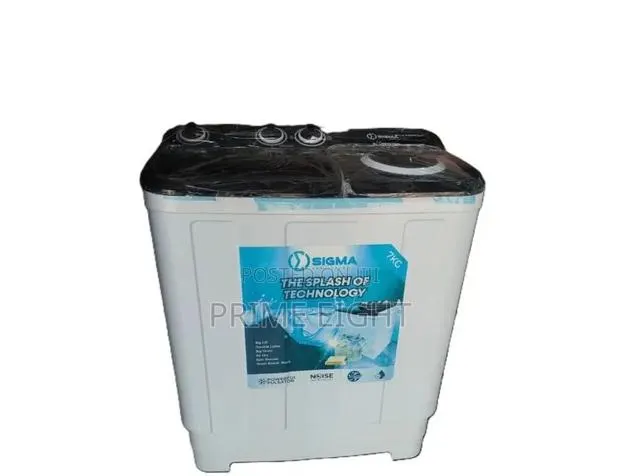 NEW Sigma 7Kg Twin Tub Semi-Automatic Washing Machine SWM-Tt70 · Photo 1