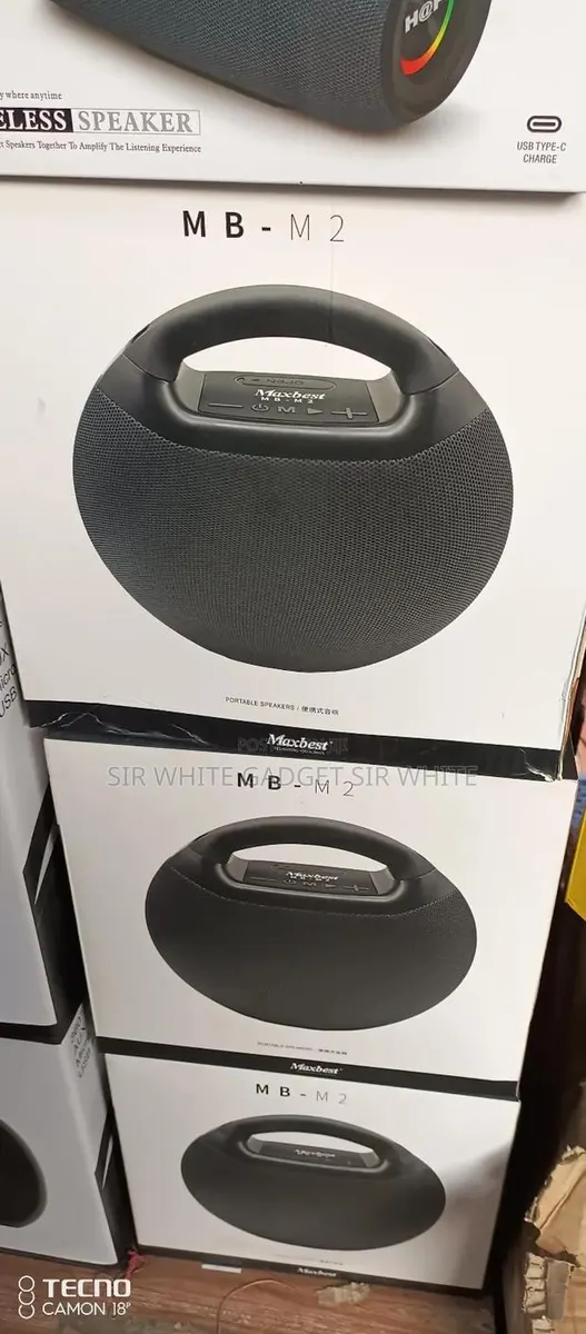 Maxbest Mb-M2 Monster Beat Bluetooth Speakers · Photo 1