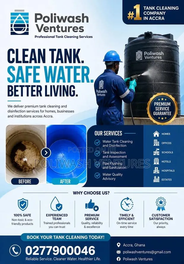 Water Storage Cleaning and General Cleaning Services · Photo 1