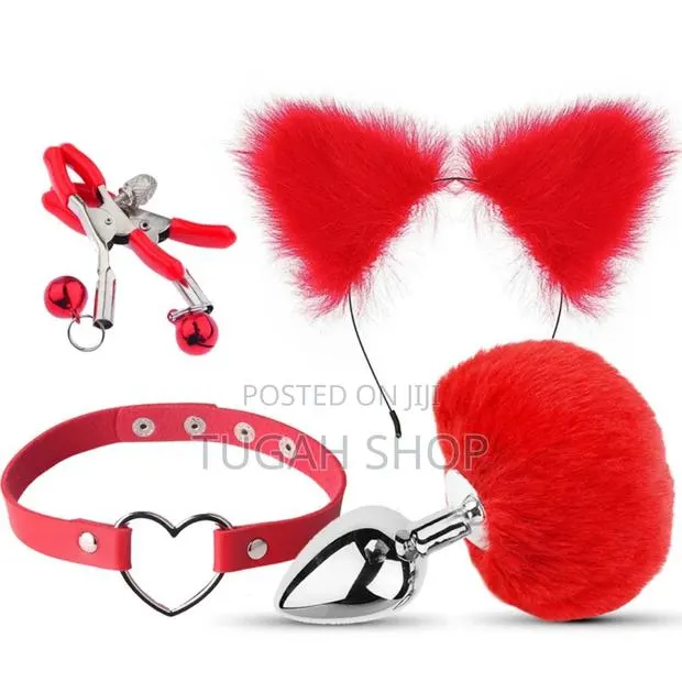 4in1 Anal /Nipple Plug With Neck Chain BDSM · Photo 1