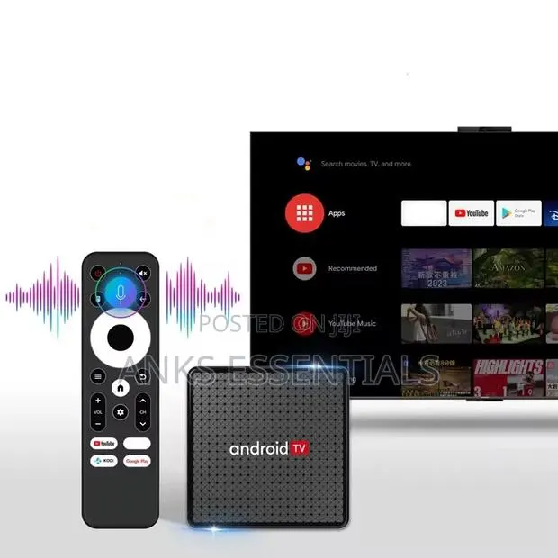Brand New Airtel Android Tv Box With Remote Control · Photo 1