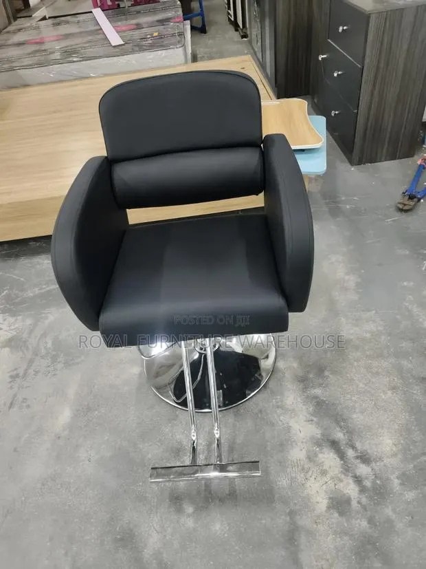 Classic Black Premium Hydraulic Salon Styling Chair, (Lfy-59-17) · Photo 4