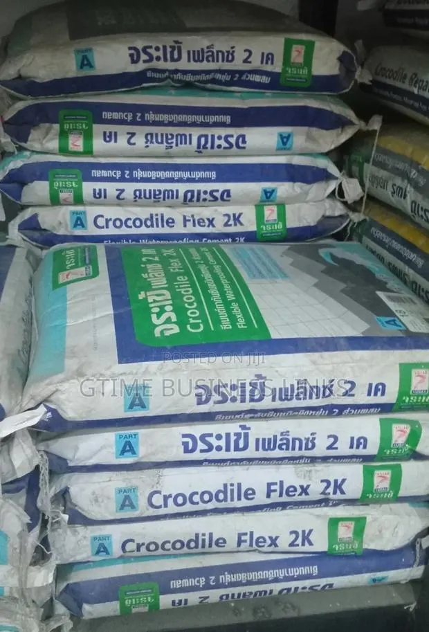 Crocodile Flex Waterproof Cement + Admixture (A+B) · Photo 1