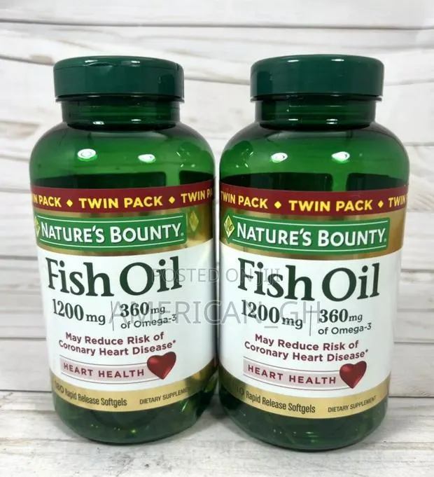 Nature's Bounty Fish Oil Softgels, 1200mg, 180ct · Photo 1