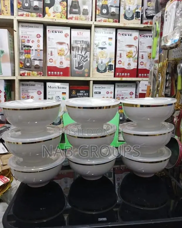 3pcs Fufu Bowls · Photo 1