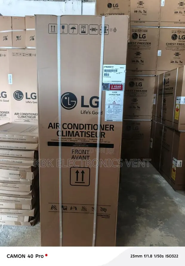 LG 3.0HP Inverter Floor Standing Air Conditioner · Photo 1