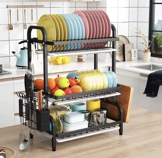 Three-Tier Dish Dying Rack · Photo 1