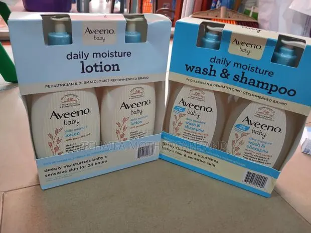 Twin Pack Aveeno Baby Wash and Lotion · Photo 1