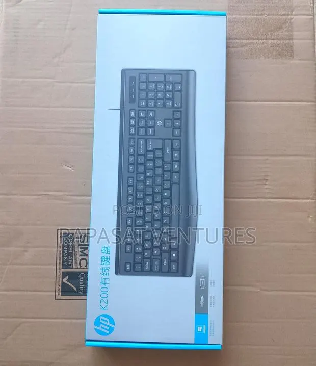 Hp Wired Usb Keyboard (Black Original) · Photo 1