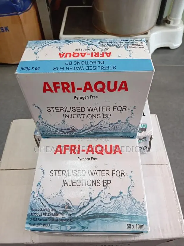 Sterilised Water for Injections Bp · Photo 1
