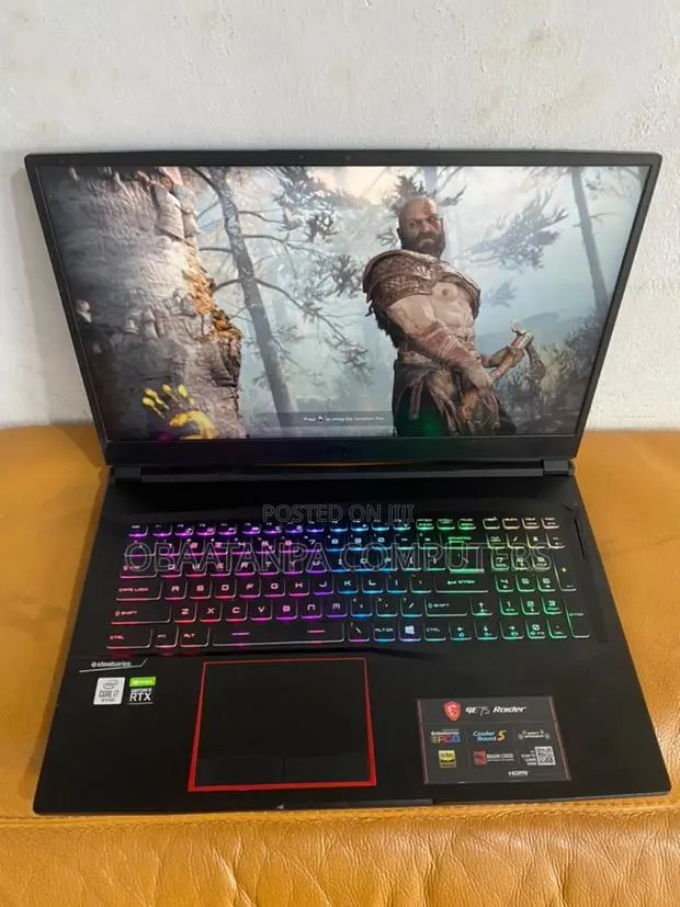 Laptop MSI GE75 Raider 10SE 16GB Intel Core I7 HDD+SSD 256GB · Photo 1