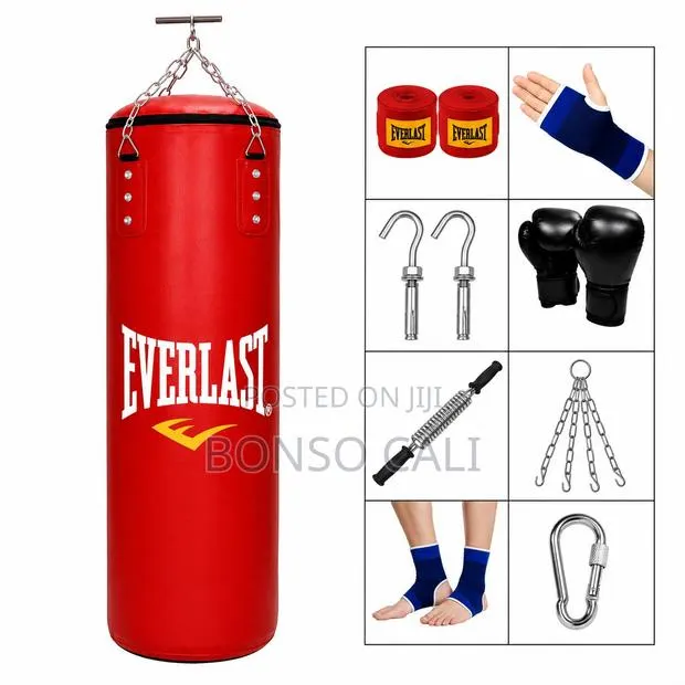 Everlast Boxing Sandbag Set With Full Accessories · Photo 1