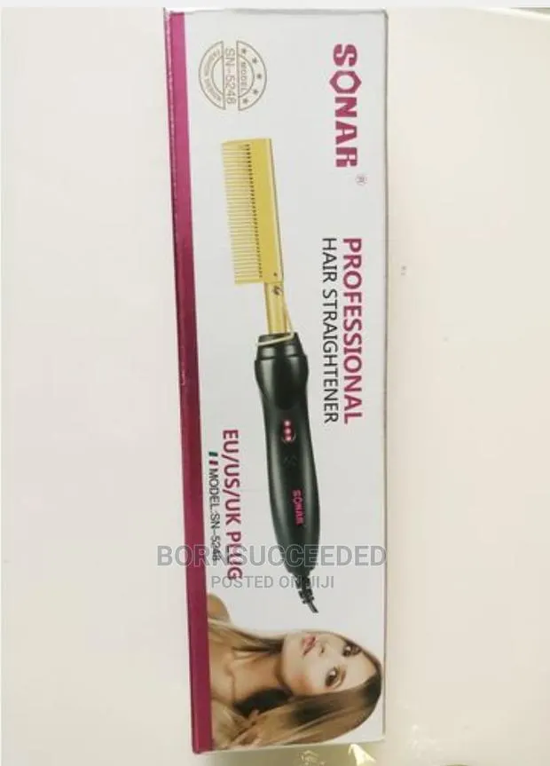 Professional Hair Straightener Hot Comb · Photo 1