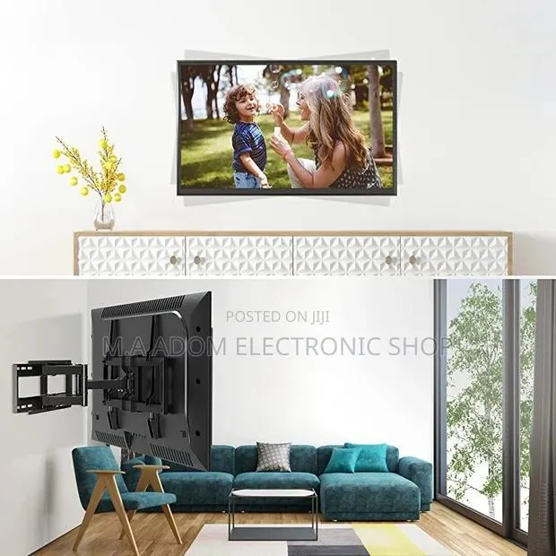 Adjustable Full Motion Tv Bracket 32”-65” · Photo 1