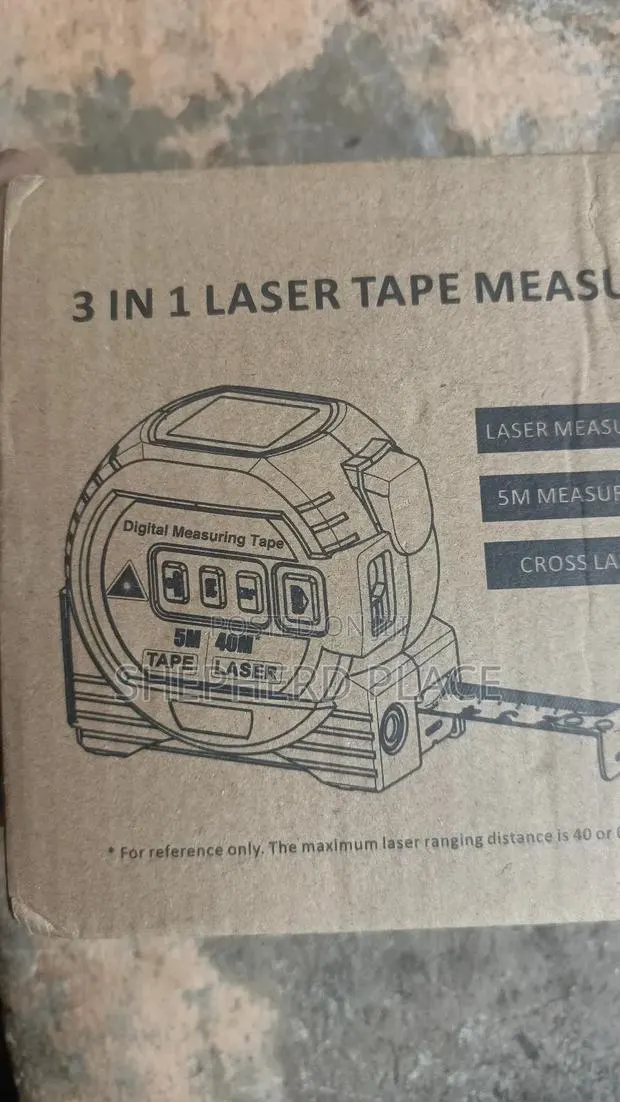 Digital Laser Tape 3 In 1 40m, Volume, Distance · Photo 1