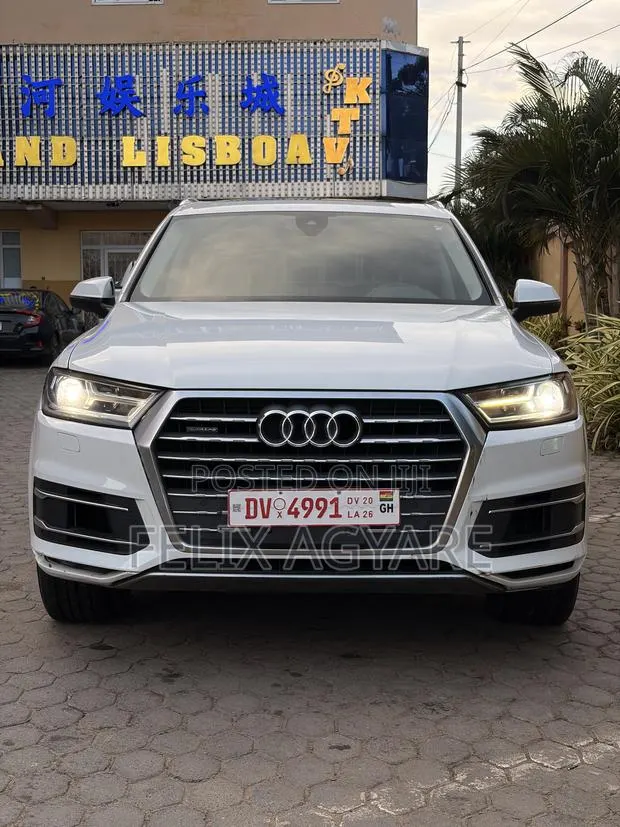 Audi Q7 3.0T Premium AWD quattro 2018 White · Photo 1