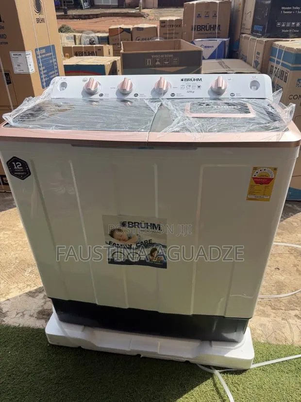 Bruhm 12 Kg Twin Tab Washing Machine- Semi Automatic · Photo 1