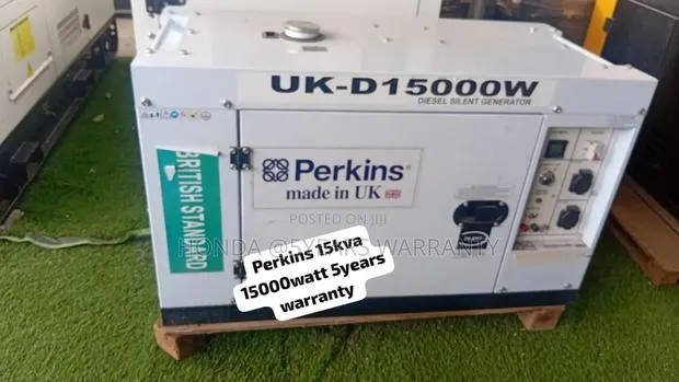 British Standard White 15kva 15000watt Remote Start · Photo 1