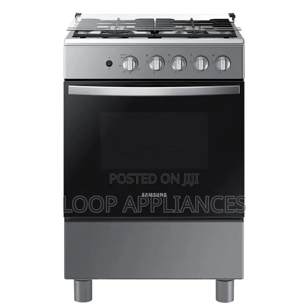 Stainless Steel Samsung 4 Burner Gas Cooker NX24BG45411VGH With Grill · Photo 1
