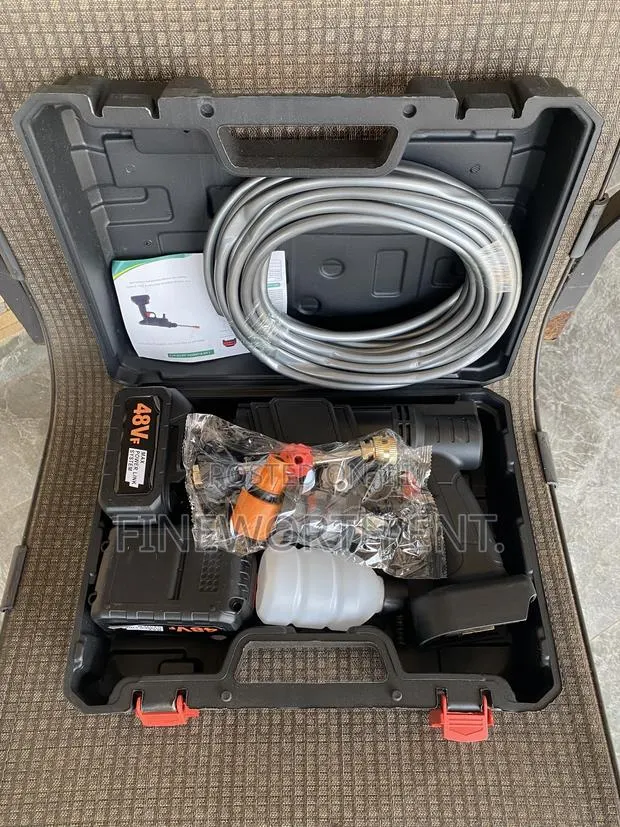 Multipurpose Handheld Pressure Washer, Water Gun Sprayer + 2 Batteries · Photo 1